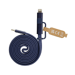 Cablu magnetic 2-in-1 Arc 60W RCS ultra-subtire 4