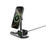 Incarcator wireless magnetic de birou Quantum 25W ultra-fast 4