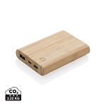 Powerbank de 5.000 mAh din bambus 2