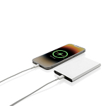 Powerbank 4.000 mAh RCS din plastic/aluminiu cu Type-C 3