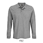 SOL'S PRIME LSL Grey melange  XS 3