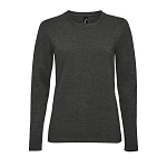 IMPERIAL LSL WOMEN Charcoal melange L 2