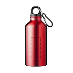 Sticla de apa din aluminiu reciclat Oregon 400 ml cu carabina 4