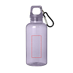 Oregon 400 ml RCS certified recycled plastic water bottle with carabiner 4