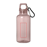 Oregon 400 ml RCS certified recycled plastic water bottle with carabiner 4