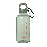 Oregon 400 ml RCS certified recycled plastic water bottle with carabiner 4