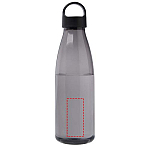 Bergen 800 ml recycled plastic water bottle 4