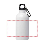 Oregon 400 ml RCS certified single wall stainless steel water bottle with carabiner 4