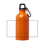 Oregon 400 ml RCS certified single wall stainless steel water bottle with carabiner 4