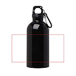 Oregon 400 ml RCS certified single wall stainless steel water bottle with carabiner 4