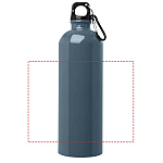 Sticla de apa Oregon de 750 ml, RCS certificata, din otel inoxidabil cu perete simplu si carabina 4