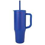 Brady 900 ml RCS certified insulated tumbler with silicone straw 4