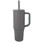 Brady 900 ml RCS certified insulated tumbler with silicone straw 4