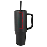 Brady 900 ml RCS certified insulated tumbler with silicone straw 4