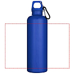 Oregon 750 ml solid colour RCS recycled plastic water bottle with carabiner 4