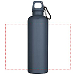 Oregon 750 ml solid colour RCS recycled plastic water bottle with carabiner 4