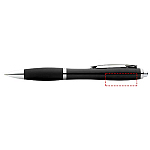 Nash ballpoint pen with coloured barrel and grip (black ink) 3