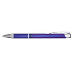 Moneta aluminium click ballpoint pen (blue ink) 4