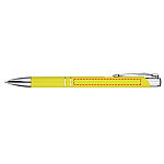 Moneta aluminium click ballpoint pen (blue ink) 4