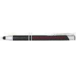 Moneta anodized aluminium click stylus ballpoint pen (blue ink) 4