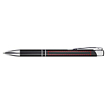 Moneta aluminium click ballpoint pen (black ink) 4