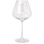 Rosso 2-piece wine glass set 4