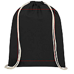 Oregon 100 g/m² cotton drawstring bag 5L 4