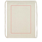Oregon 140 g/m² cotton drawstring bag 5L 4