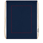 Oregon 140 g/m² GRS recycled cotton drawstring bag 3