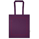 Madras Blend 140 g/m² GRS recycled cotton tote bag 7L 4
