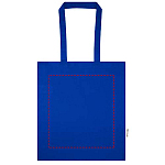 Madras Blend 140 g/m² GRS recycled cotton tote bag 7L 4