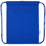 Oregon Blend 140 g/m² GRS recycled drawstring bag 5L 4