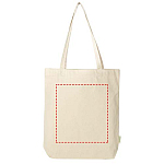 Odisha 270 g/m² OCS organic tote bag 10L 4