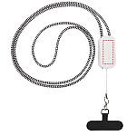 Anser recycled plastic smartphone lanyard with 27W 5-in-1 built-in cable 4