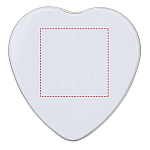 Blissful heart-shaped tin candle with vanilla aroma 4