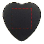 Blissful heart-shaped tin candle with vanilla aroma 4