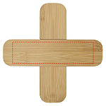 Croc bamboo trivet - large 3