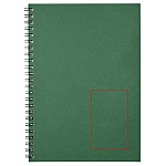 Desk-Mate® A5 colour spiral notebook 4