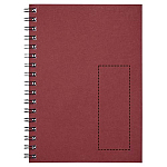 Desk-Mate® A6 colour spiral notebook 4