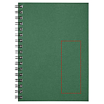 Desk-Mate® A6 colour spiral notebook 4