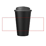 Americano® Eco 350 ml recycled tumbler with spill-proof lid 4