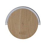 Prixton 4-in-1 10W Bluetooth® speaker with LED light and wireless charging base 3