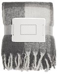 Patura de mohair in carouri 3