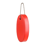 Oval floating pu key ring 3