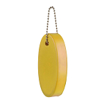 Oval floating pu key ring 3