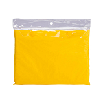 Water-resistant pvc (400 g) poncho, supplied in a bag. one size 3