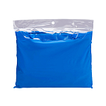 Water-resistant pvc (400 g) poncho, supplied in a bag. one size 3