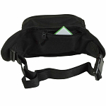 600d polyester 5-pocket waist bag with adjustable waist strap and clip closure 3