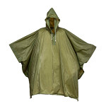 Water-resistant, embossed pvc (260 g) poncho, supplied in a transparent bag. one size 1