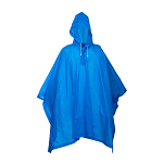 Water-resistant, embossed pvc (260 g) poncho, supplied in a transparent bag. one size 1